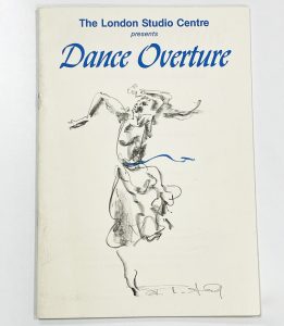 Programme cover for Dance Overture 1986