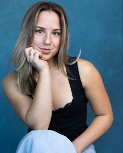 Headshot of London Studio Centre graduate Tabitha Walby Kettle