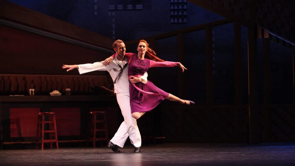 Jamie Carter performs in Jerome Robbin's Fancy Free