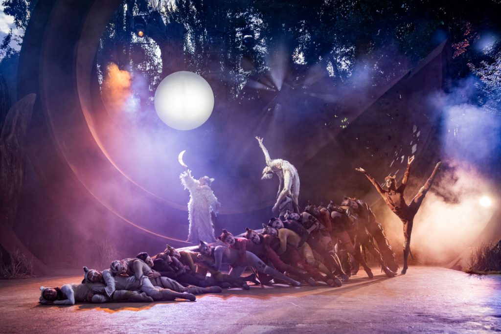 Production photo of Cats at Regents Park Open Air Theatre 2026