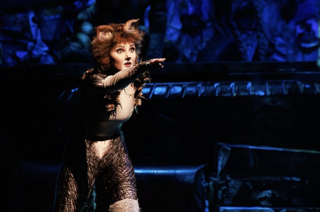 Gabrielle Parker performing in Cats